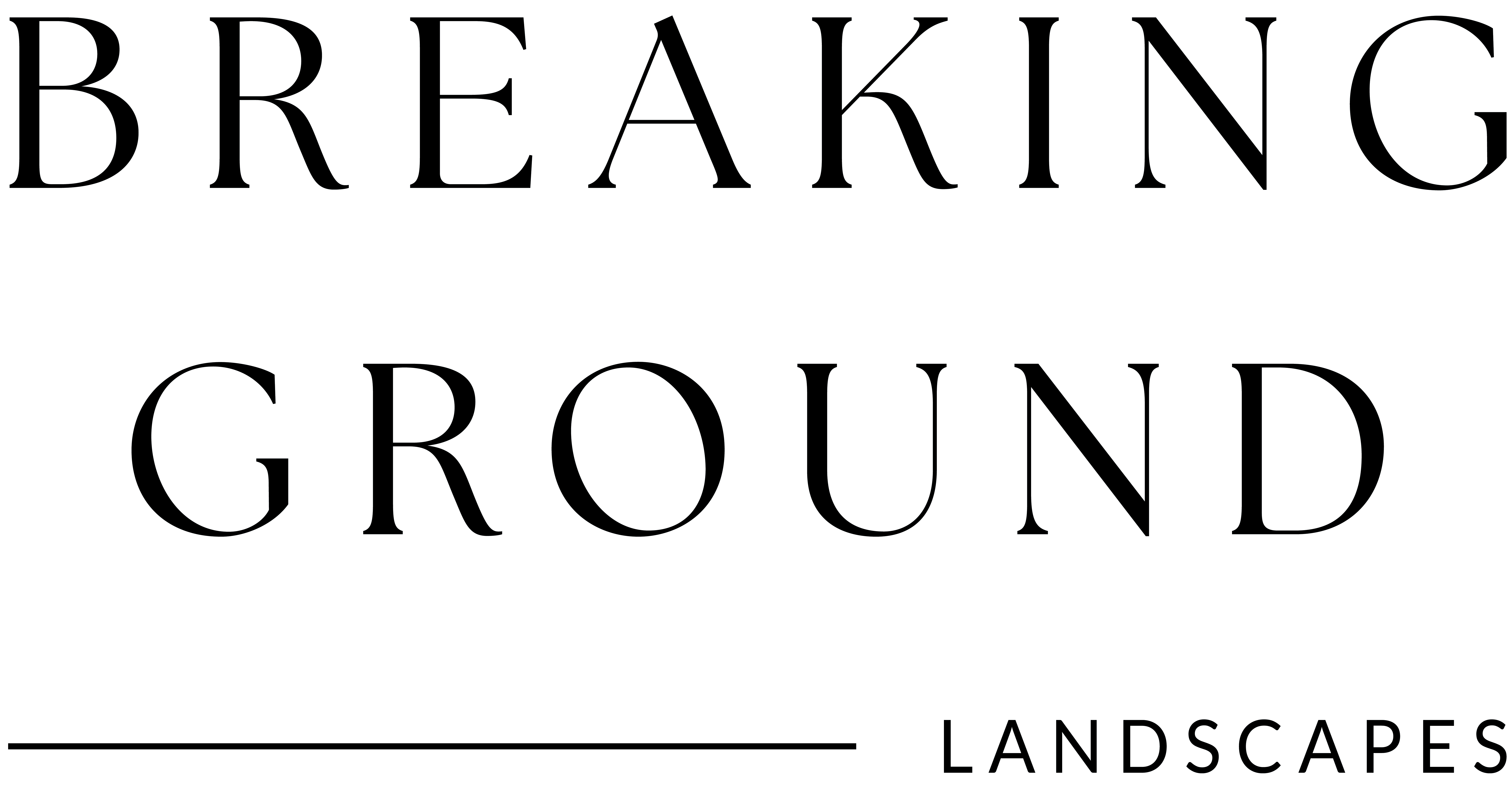 Breaking Ground Landscapes Pty Ltd
